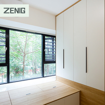 ZENIG tatami integral custom bedroom storage bed wardrobe One child room floating window terrace small room