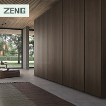 ZENIG Full House Overall Custom Wardrobe Import Aig Plate Solid Wood Minima Light Lavish Bedroom Home Cloakroom