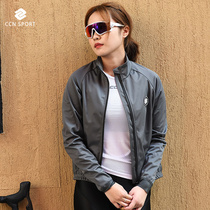 CCN) autumn winter new red all-weather machine riding jacket with wind-proof and convenient coat for women