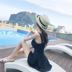 Áo tắm cho phụ nữ ngực nhỏ tập hợp váy một mảnh bảo thủ bảo thủ bụng mỏng học sinh mỏng Hàn Quốc áo tắm nhỏ tươi - Bộ đồ bơi One Piece đồ bơi 1 mảnh kín đáo Bộ đồ bơi One Piece
