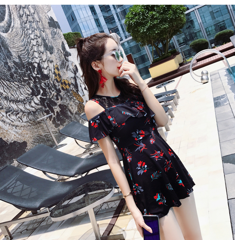Đồ bơi nữ Slim Cover Maiden Váy Hai mảnh thời trang Hàn Quốc Spa Áo tắm sinh viên gợi cảm - Bộ đồ bơi hai mảnh đồ bơi 2 mảnh cạp cao