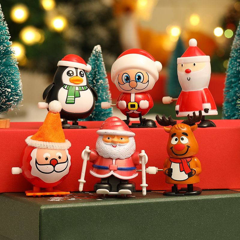 Christmas costumes children's gifts gifts toys jumping dolls kindergarten dolls snowman elk elderly cute