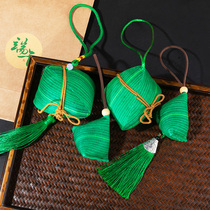 End of the Dragon Boat Festival small rice dumplings Fragrant Bag Hanging neck Ancient Wind Carry-on with Grass Mosquito Repellent Gift Box Dress Companion Gift Gift