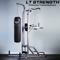 Sandbag rack Single parallel bar Sit-ups Knee lift Strength trainer Fitness equipment