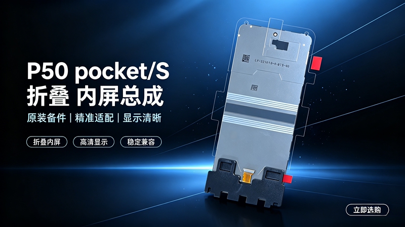 Suitable for P50 Nova Flip S Inner Screen, Outer Screen, Screen Assembly, Pocket2 Lcd Screen