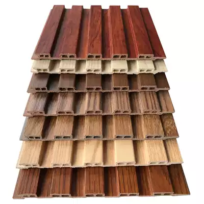 159-150 Laminated Small Great Wall Ecological Wood Textured Board Wallhouse Wall Guards Material Green Ke Wood Background Wall