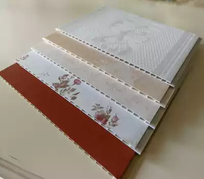 300 Laminated Texture Quick Wallboard Ecological Wood Bamboo Fiber Integrated Ceiling Background Wall Wall Skirt Ceiling