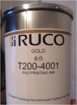 T200-4001 Golden ink imported from Germany for PC ABS PP PE