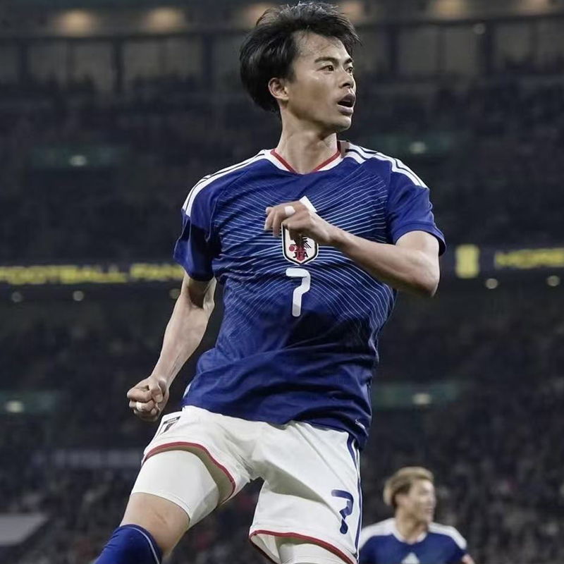 2026 Japan National Team Home Jersey Three-Star King Southall Takumi Minamino Etoh Hidetoshi Short-Sleeve Player Version Football Uniform