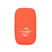 Travel document bag card bag custom printed logo storage advertising printed QR code exhibition gifts promotional materials