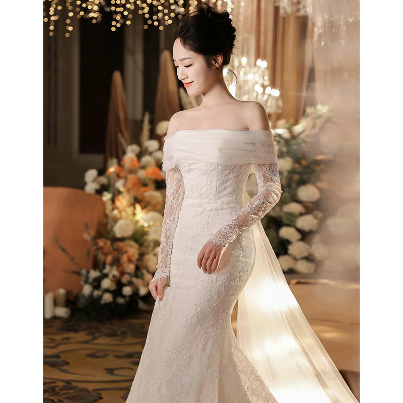 Lace wedding dress, evening dress, french style,  Lace wedding dress, evening dress, french style,