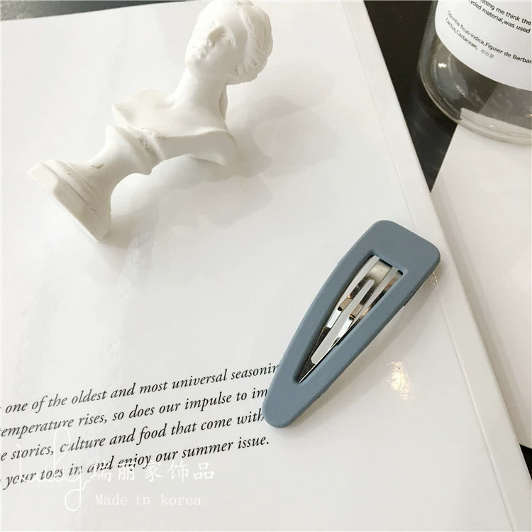 Hàn Quốc phụ kiện tóc hoang dã macarons frosted in net đỏ BB clip nhỏ kẹp tóc bangs clip bên clip đầu clip - Phụ kiện tóc phụ kiện tóc cho bé gái
