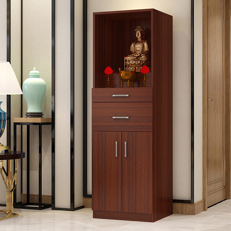 Closet Doors With Solid Wood Altar Shrines For Taiwan Buddhist