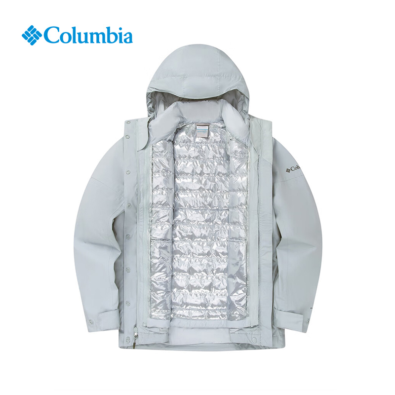 Columbia Columbia Women's Three-In-One Jacket 650 down Jacket Warm and Waterproof Xr2978