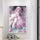 5D Diamond Painting, полная бриллиантовой вышивки, мечта, спальня, палка Diamond Cross Stitch 2019 Новая гостиная мультфильм принцесса