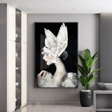 5D Diamond Painting, полная бриллиантовой вышивки современной фигуры.