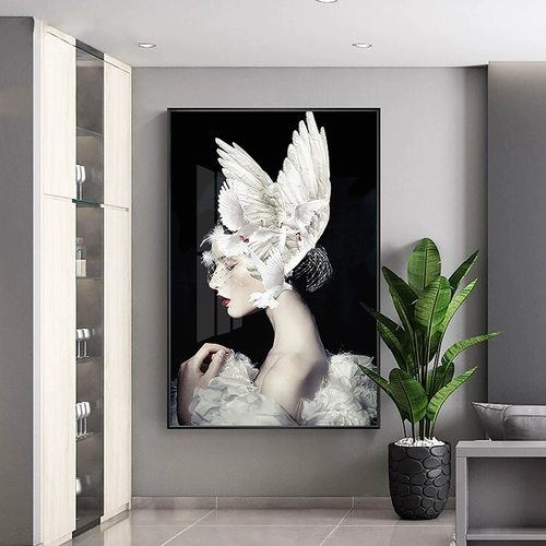 5D Diamond Painting, полная бриллиантовой вышивки современной фигуры.