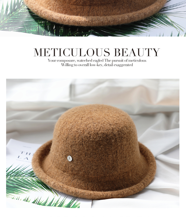 Chapeau pour femme      en Melange de laine - Ref 3233782 Image 10
