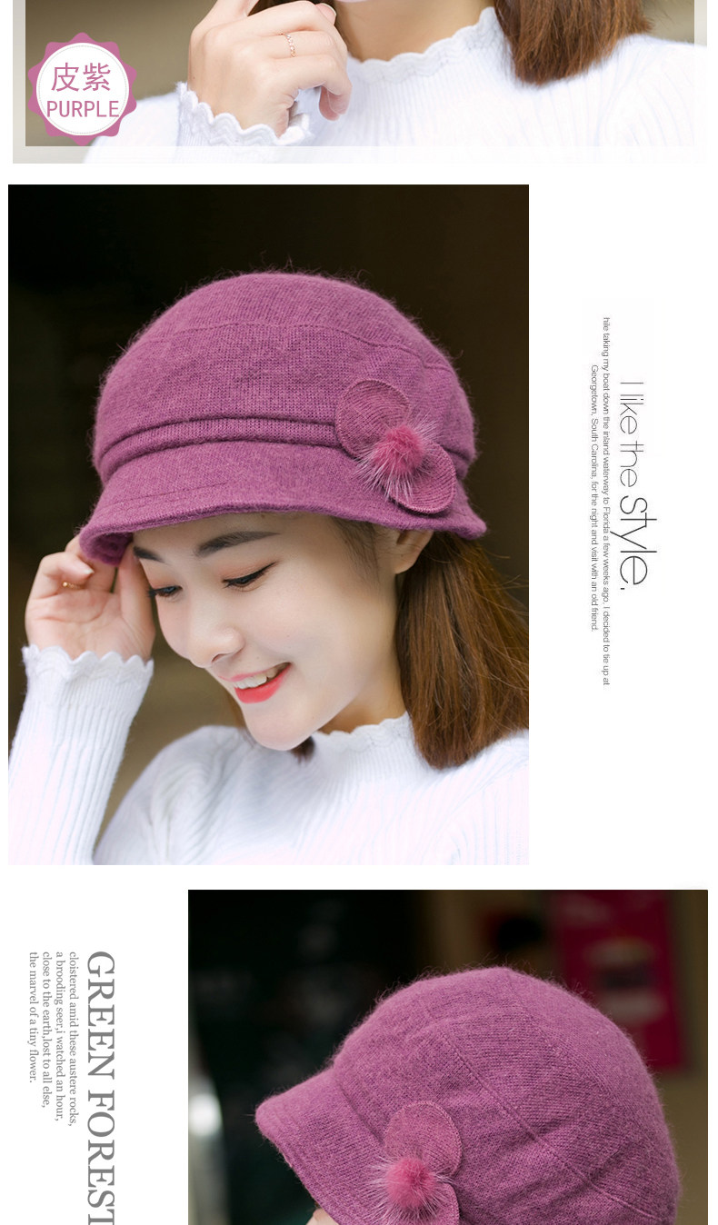 Chapeau pour femme      en Melange de laine - Ref 3233732 Image 14