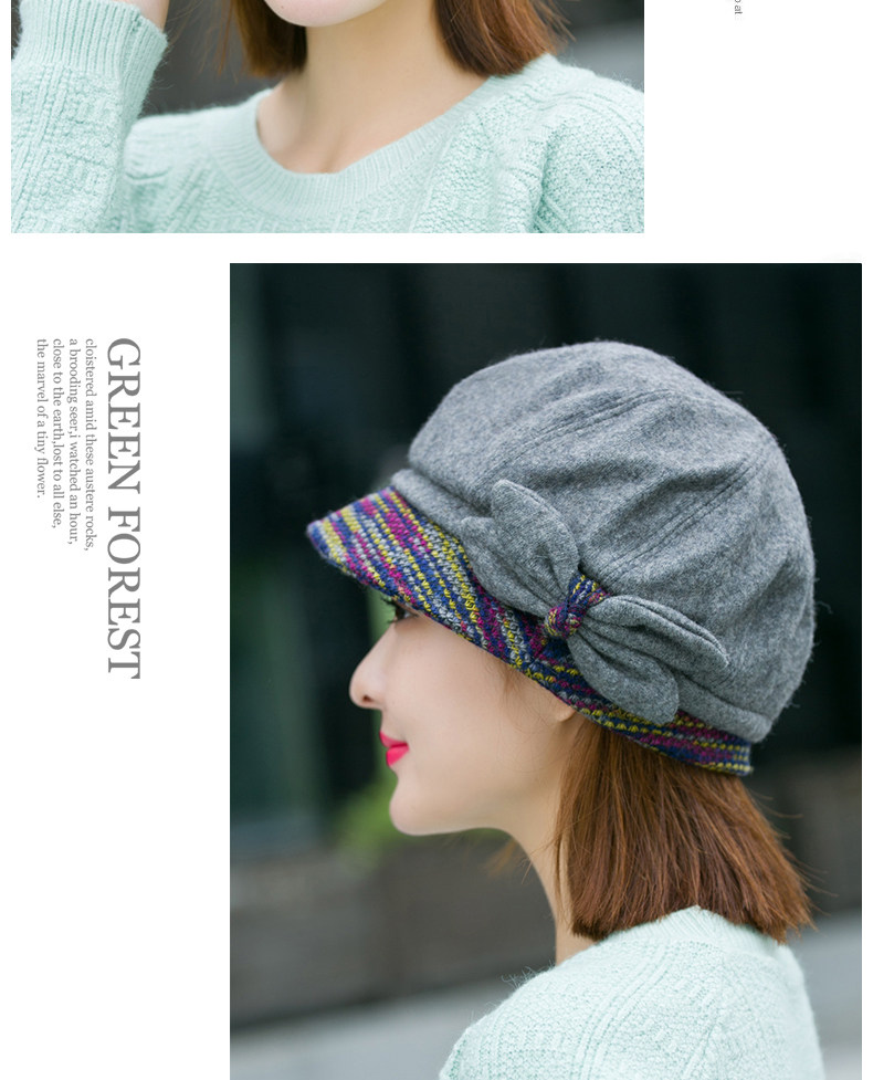 Chapeau pour femme      en Melange de laine - Ref 3233957 Image 14