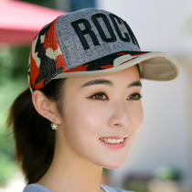 Baseball Cap Children Summer Duck Tongue Cap Mesh Cap Breathable camouflated sunhat sunscreen South Korean version Mens sunhat cool hat