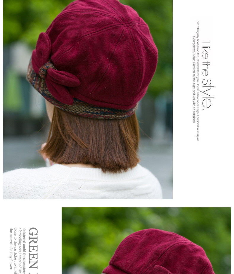 Chapeau pour femme      en Melange de laine - Ref 3233957 Image 17