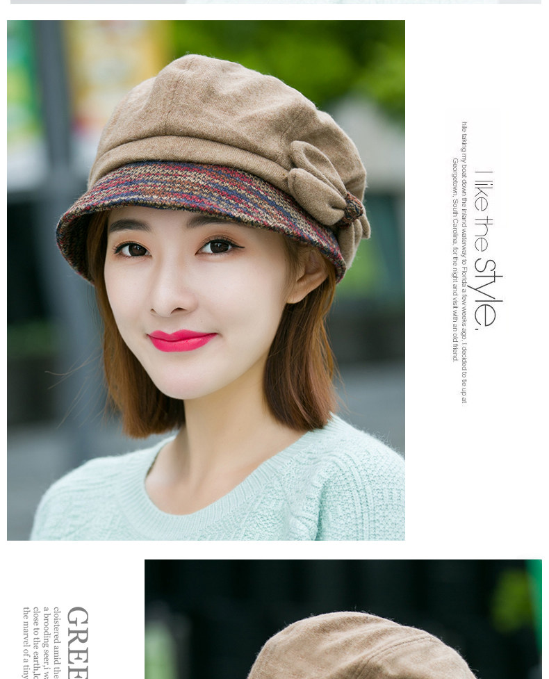 Chapeau pour femme      en Melange de laine - Ref 3233957 Image 10