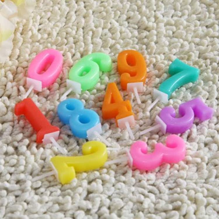 Birthday Surprise Gift Digital Candle 18 Party Supplies Creativity Happy Birthday Candle Romantic OPP Bagged