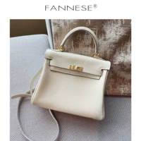 Milkose White 25 см средней тонкий плечевой ремешок