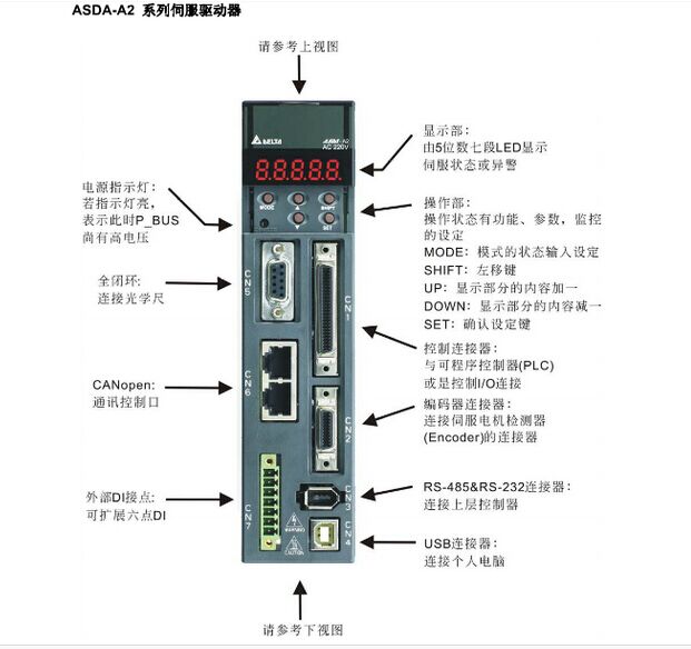 台达伺服驱动器A2系列ASD-A2-1021-U全新原装 下单可联系客服 台达