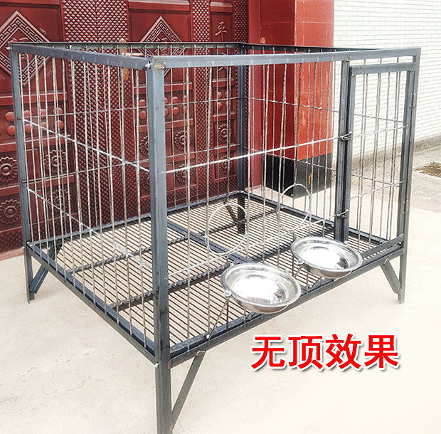 狗笼子大型犬加粗加厚德牧马犬实心钢筋大号狗笼大型室外巨型笼子-阿里巴巴