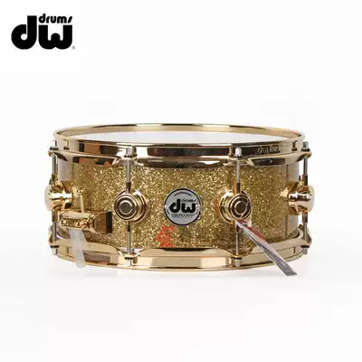 Chunlei Musical Instrument DW Collectors 12*5 13*4 Gold Glass Collector Gold-plated Snare Drum