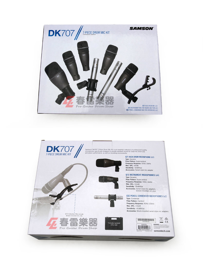 Spring Thunder Nhạc cụ MitchON Shanxun DK707 Trống Micrô Trống Trống Ghi âm sân khấu - Nhạc cụ MIDI / Nhạc kỹ thuật số mic thu âm c11