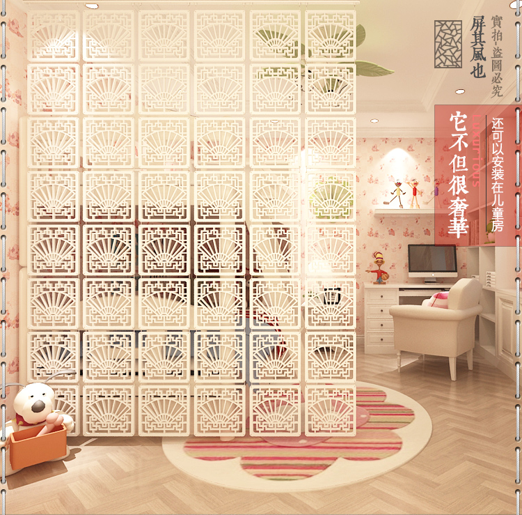 Qingping Yue gỗ treo vách ngăn thời trang đơn giản hiện đại phòng khách lối vào phòng ngủ khách sạn Trung Quốc rỗng - Màn hình / Cửa sổ bức bình phong