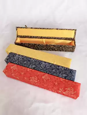 High-grade calligraphy and painting brocade box gift box custom calligraphy and painting brocade box custom box collection box cylinder custom