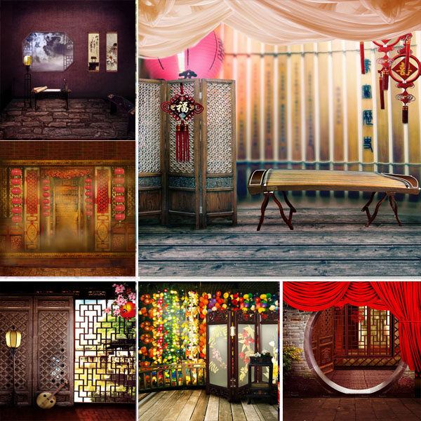 Antique background live room background photography background guzheng live background net celebrity live vibrato shooting background dance live background free design