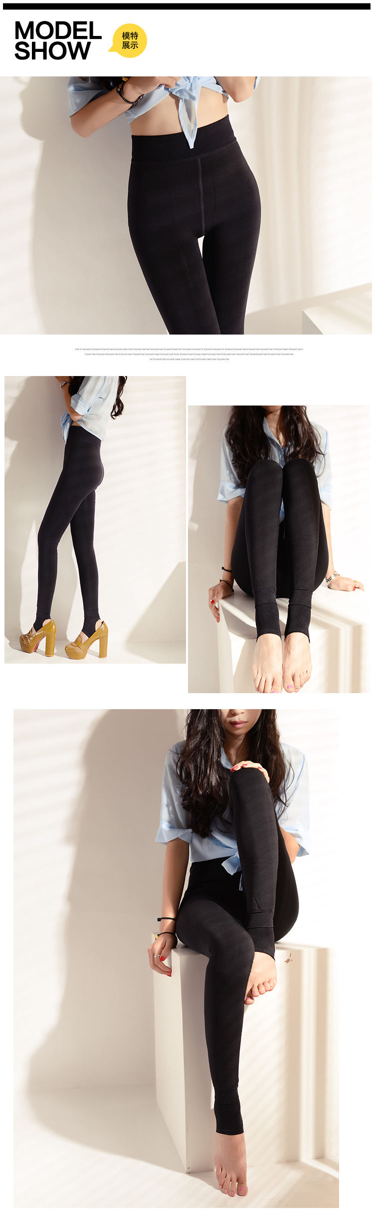 Pantalon collant jeunesse simple en autre - Ref 773210 Image 11