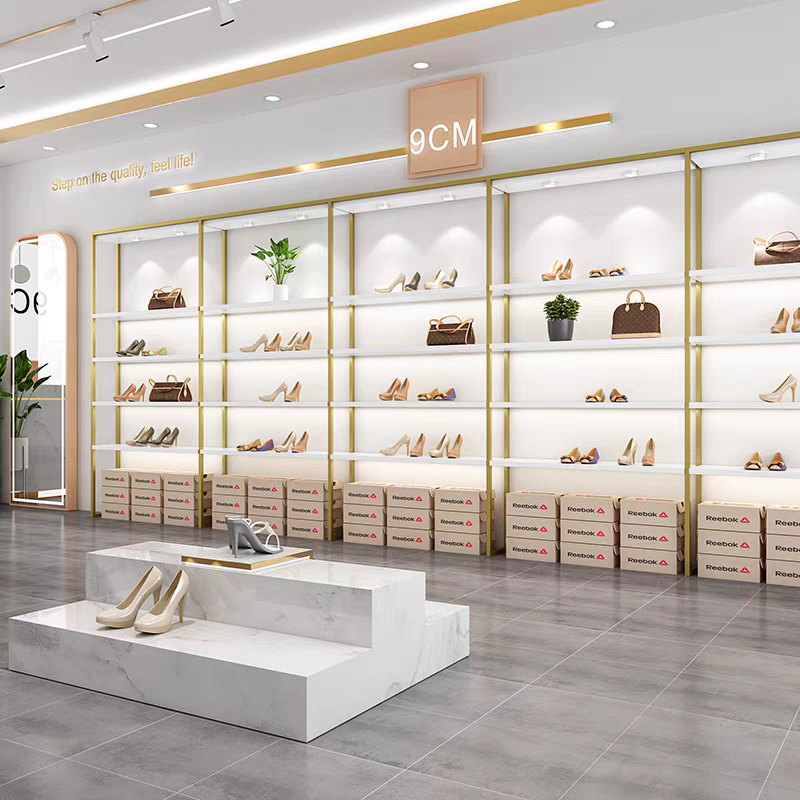 2025年鞋店如何选择双面鞋子展示架？智能化陈列让销量倍增！
