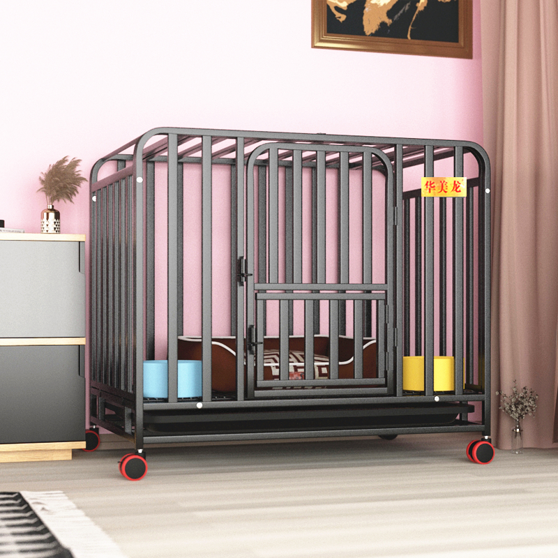 Dog cage large dog indoor medium-sized small dog with toilet pet cage Golden Retriever edge shepherd villa bold fence