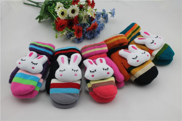 Gants pour enfants en de laine - Ref 2147978 Image 6