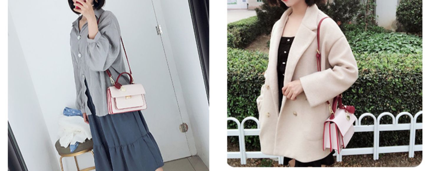 Túi xách 2019 mới nhỏ thời trang tươi mùa thu organ Túi xách phổ biến mùa thu túi xách nhỏ hoang dã - Túi xách nữ túi xách dior