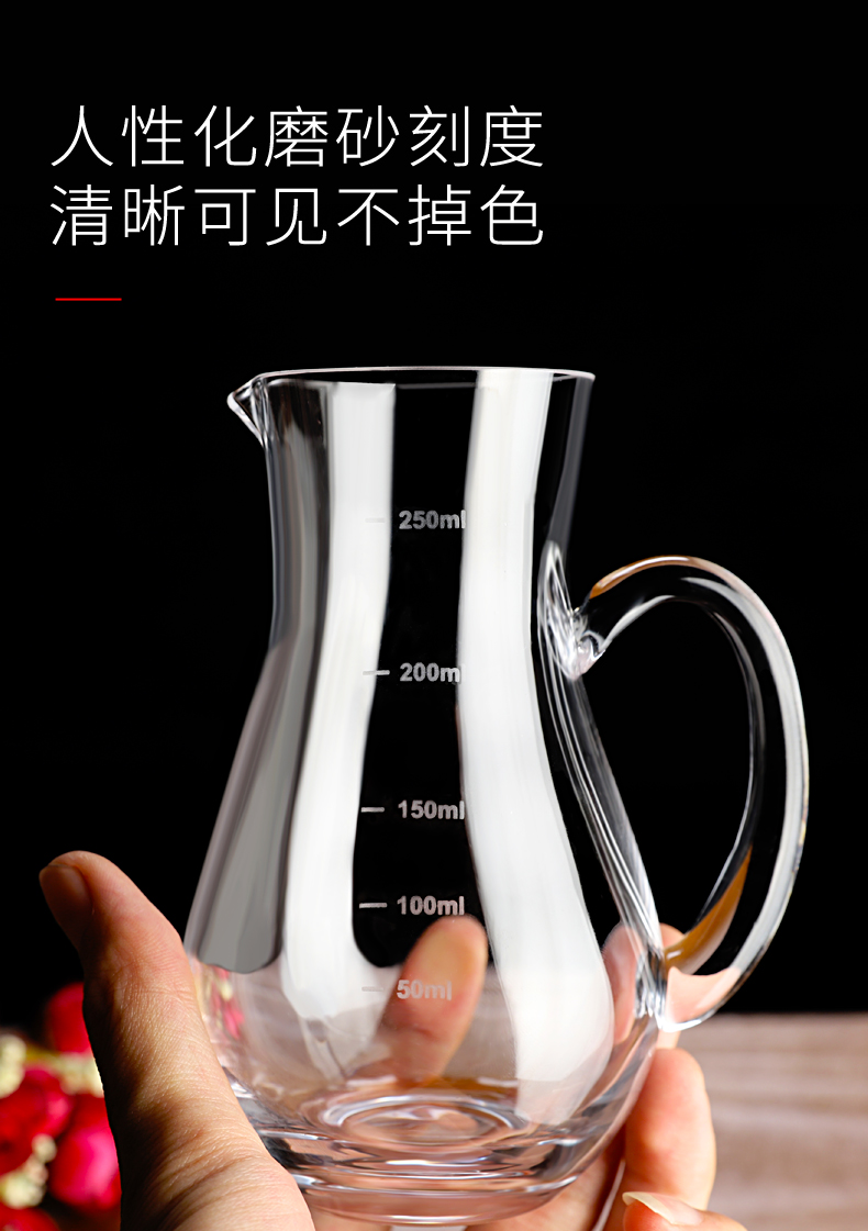 Ly rượu vang trắng decanter với quy mô hộ gia đình kèn rượu vang thủy tinh Châu Âu rượu vang decanter rượu vang - Rượu vang bộ ly uống rượu