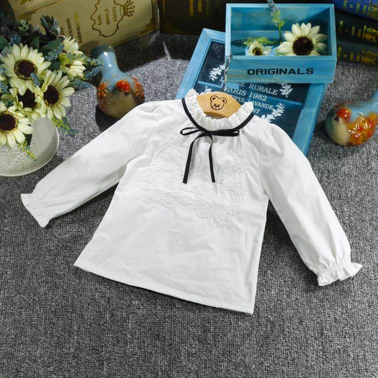 Chemise fille à manche longue - Ref 2084927 Image 6