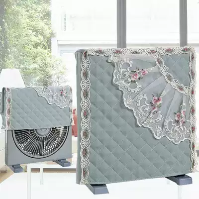 Electric fan cover square fan cover Hongyun fan dust cover cotton and linen drawstring fan cover dust cover