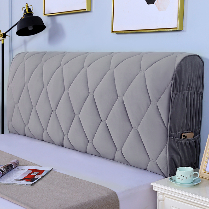 Quilted bedside cover curved wooden bed backrest soft package all-inclusive transformation universal simple and generous 2021 new