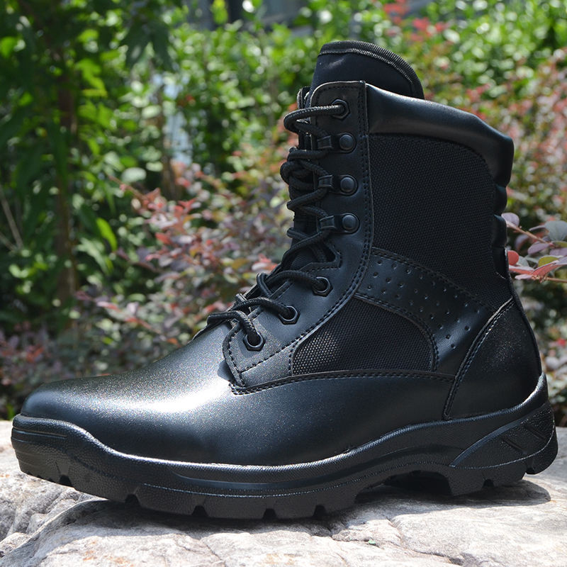 Spring and Autumn High Help Boots Men Ultra Light and Cold Prevention Boots Men Wear-resistant Land Boots Security Training Boots