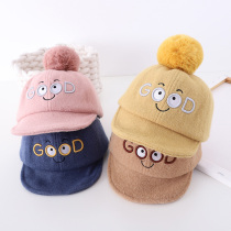 Baby baby hat autumn and winter baby cute super cute boy tide Korean childrens cap baseball cap spring and autumn