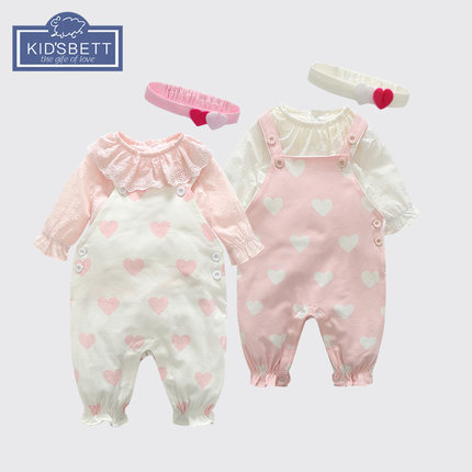 宝宝秋装套装女0-1岁 婴儿衣服童装2周岁儿童