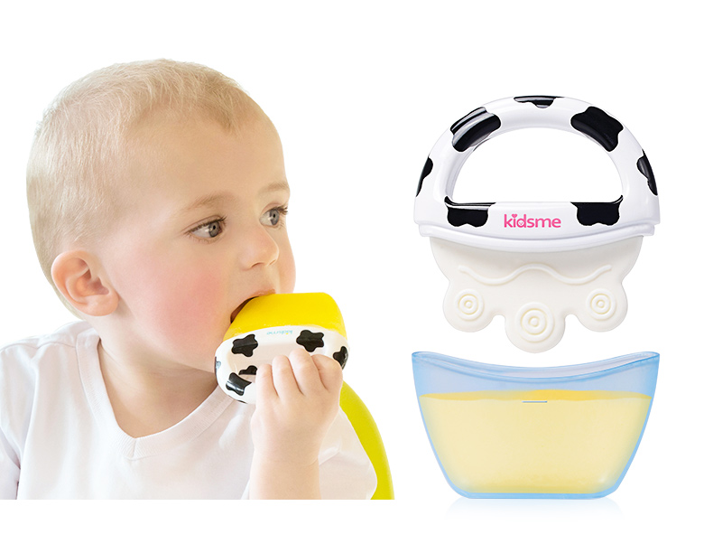 Kiss me baby teether bàn chải đánh răng silicone mol teether baby mol cắn cao su teether đồ chơi - Gutta-percha / Toothbrsuh / Kem đánh răng gặm nướu hàn quốc