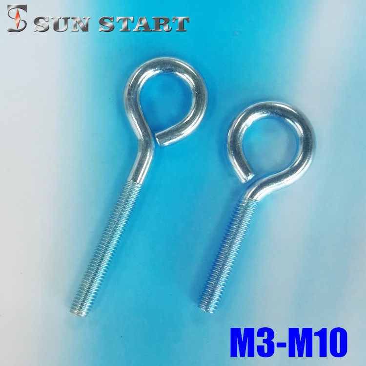 Sheep Eyescrew O-type Bolt with ring bolt rings screw Sheep eye bolt M3-M10